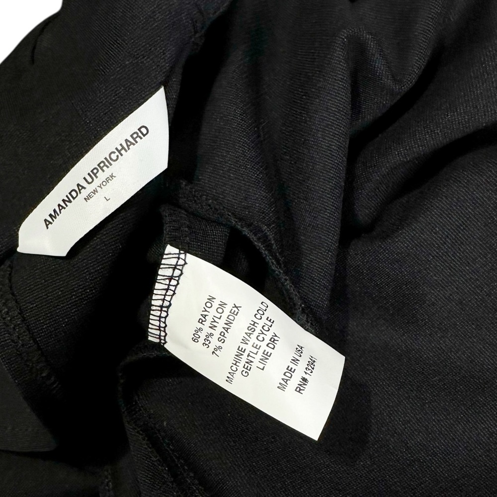 SOLD NEW AMANDA UPRICHARD Davina Jumpsuit, Black, Large - Picture 10 of 11